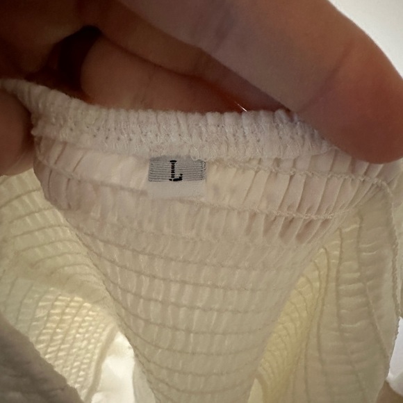 ANRABESS white sleeveless cutout dress size large - Picture 2 of 2